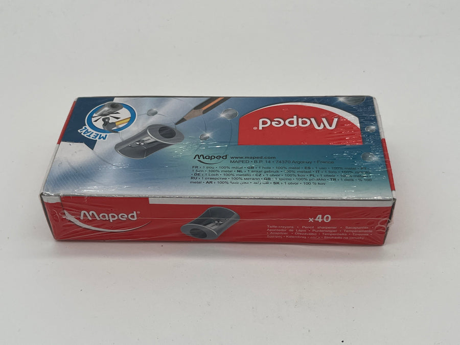 SACAPUNTAS METAL X40 MAPED 17106
