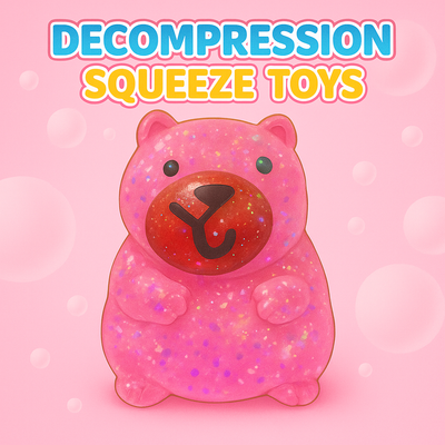 DECOMPRESSION TOY SQUEEZE CAPYBARA COLOR 2799-26