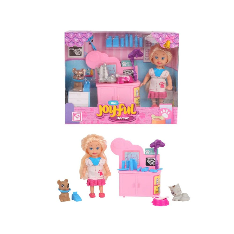 MUNECA VETERINARIA JOYFUL DOCTOR 22246