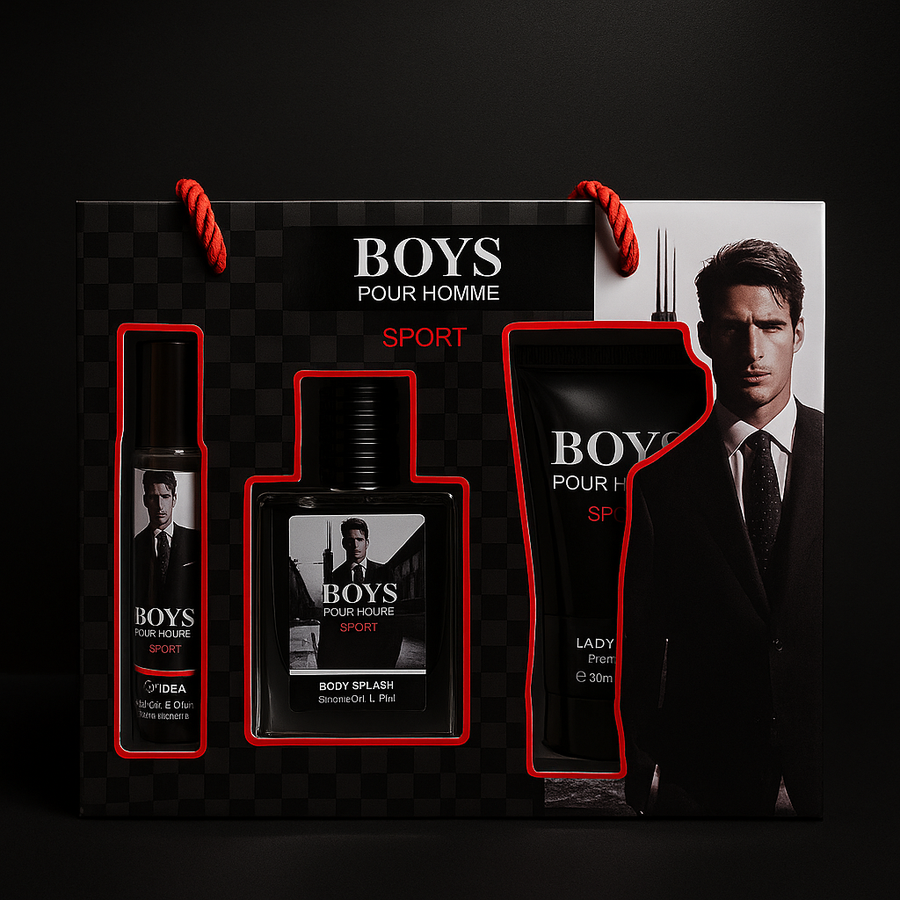 SET PERFUME BOYS POUR HOMME LD8006