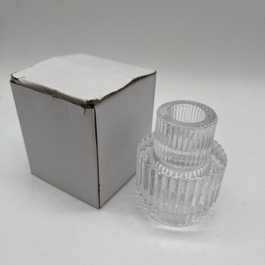 PORTA VELAS VIDRIO AMBAR 5245-A