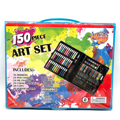 ARTISTS CORNER ART SET 150PC 25004