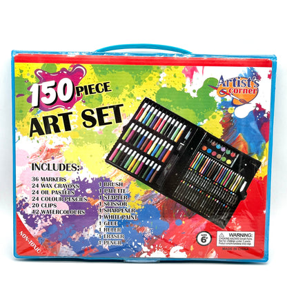 ARTISTS CORNER ART SET 150PC 25004