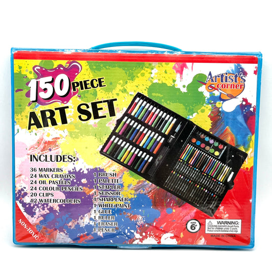 ARTISTS CORNER ART SET 150PC 25004