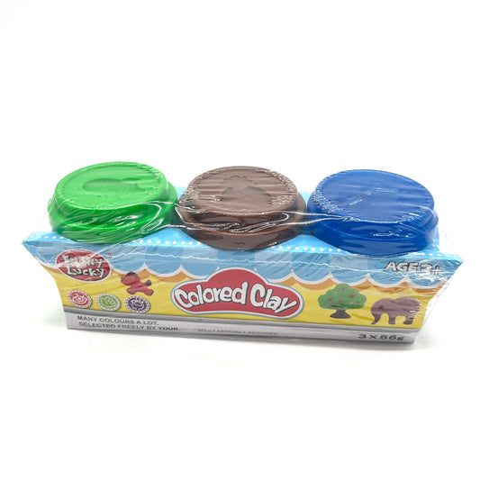 JUEGO DE MASA COLORED CLAY 24103