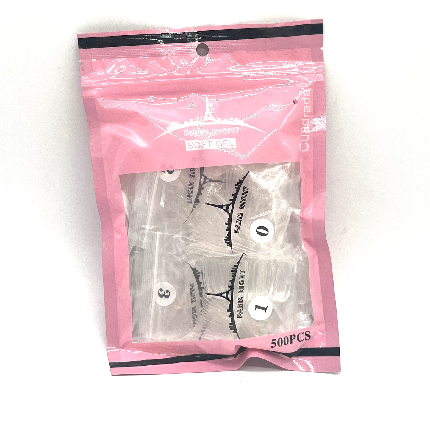 SOFT GEL TIPS CUADRADA PARIS NIGHT PN20751-1