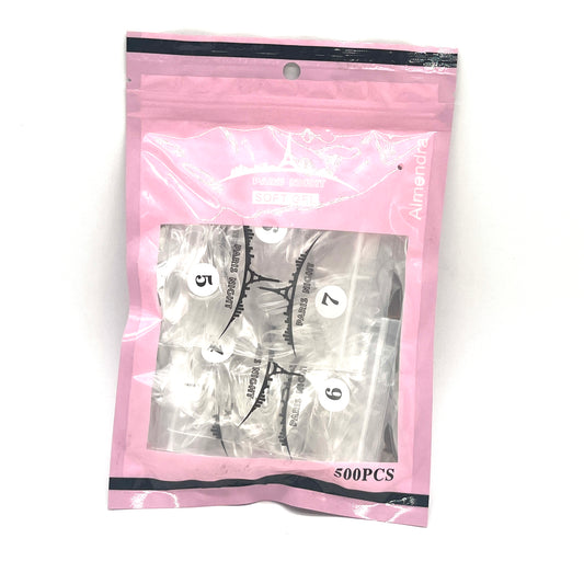 SOFT GEL TIPS ALMENDRA PARIS NIGHT PN20751-4