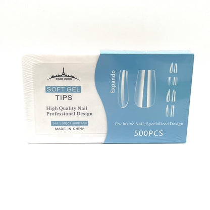SOFT GEL CUADRADO CELESTE PARIS NIGHT PN20753-1