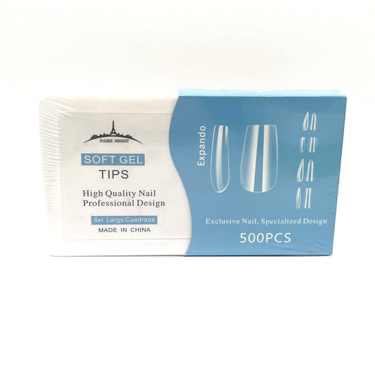 SOFT GEL CUADRADO CELESTE PARIS NIGHT PN20753-1