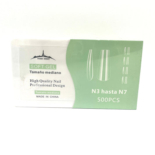 SOFT GEL COFFIN VERDE PARISNIGHT PN20850-3