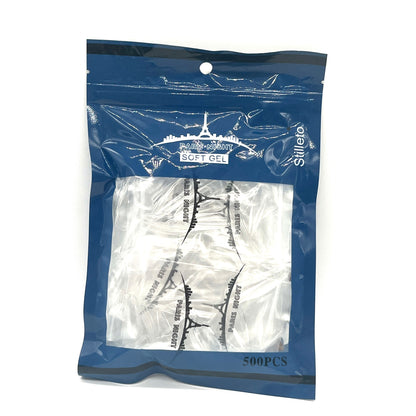 SOFT GEL TIPS STILLETO PARIS NIGHT PN20851-2