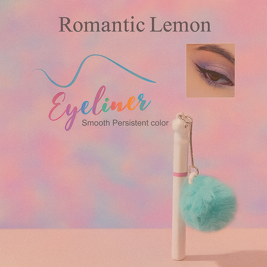 DELINEADOR COLOR CON PONPOM P071B