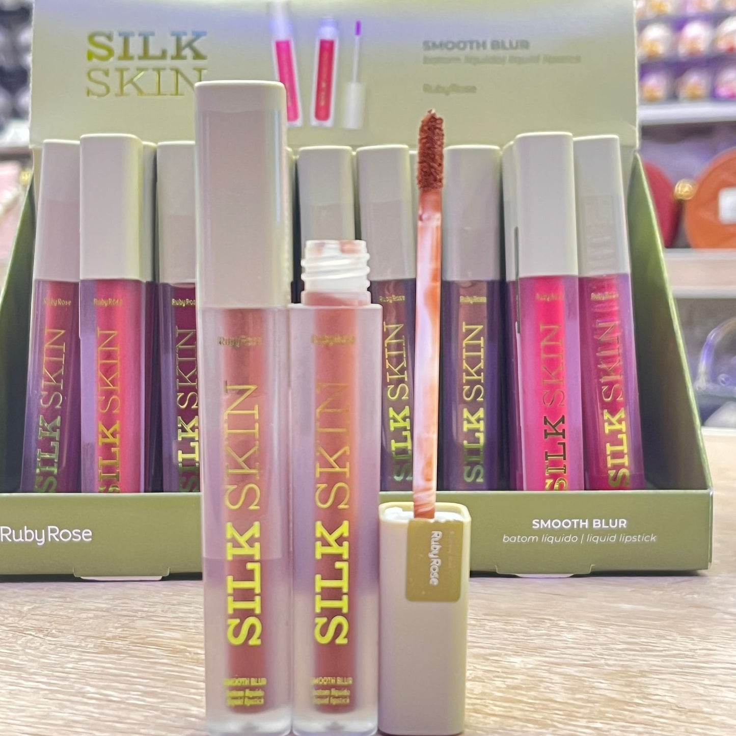 LIQUID LIPSTICK SILK SKIN SOOTH BLUR RUBYROSE G2 HB-F7100