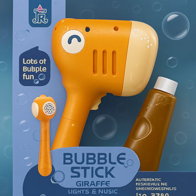 JH LOTS OF BUBBLE FUN STICK GIRAFFE 24086-531A BURBUJERO