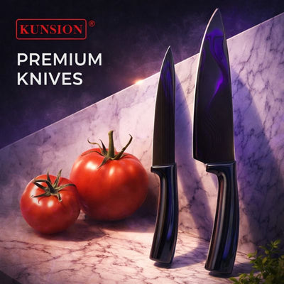 KUNSION CUCHILLO X5PCS NEGRO 25550