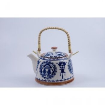 TETERA DE PORCELANA CON FILTRO FIGURA CHIN D3003
