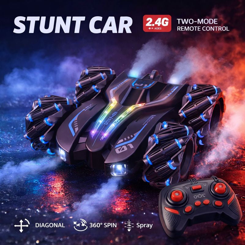 STUNT CAR 2.4G TWO-MODE 25620-S665