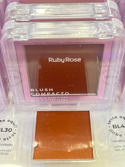 RUBY ROSE BLUSH COMPACTO TEXT/ACETI HB-861