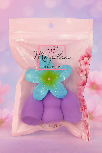 MEIGILAM ESPONJA X3 Y BROCHE FLOR 5707-16