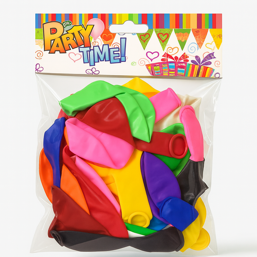 GLOBOS MATE DE 10" 25 PIEZAS 1632-5