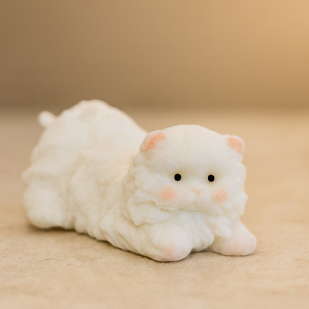 SQUEEZE GATO BLANCO ESPONJOSO 24002N