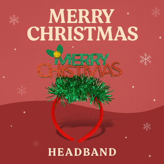 VINCHA MERRY CHRISTMAS JBL-F05