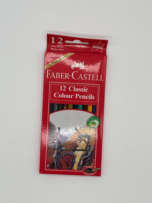 LAPIZ DE COLOR FABER CASTELL X12 ?