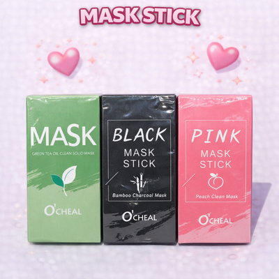 GEGE BEAR OCHEAL PIN/BLA/EGGP/GREEN MASK STICK