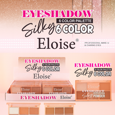 ELOISE EYESHADOW 6COL PALETTE POWDER EL1047