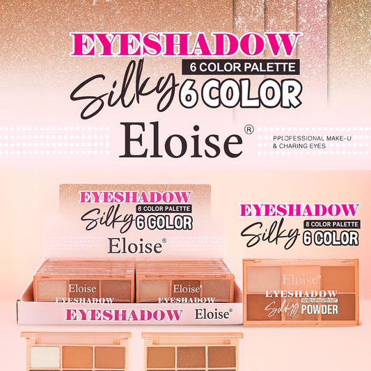 ELOISE EYESHADOW 6COL PALETTE POWDER EL1047