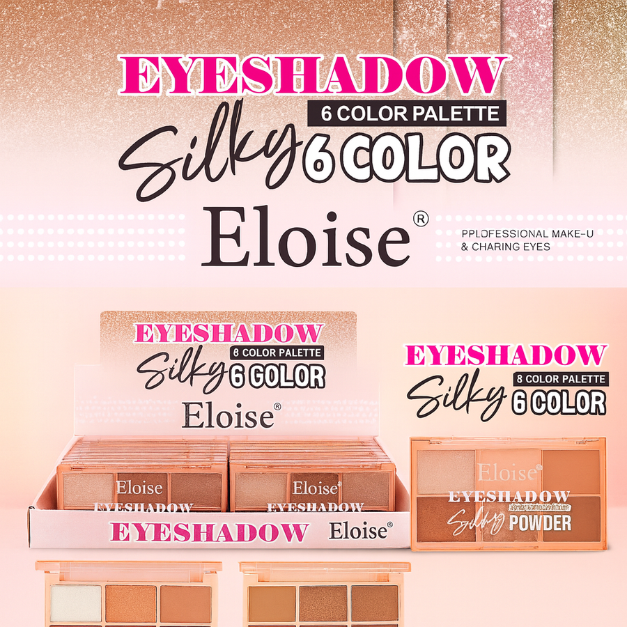 ELOISE EYESHADOW 6COL PALETTE POWDER EL1047