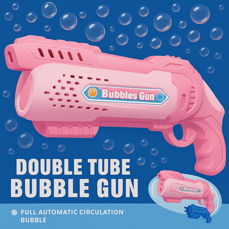 BOUBLE TUBE BUBBLE GUN NO.534A 24006 BURBUJERO