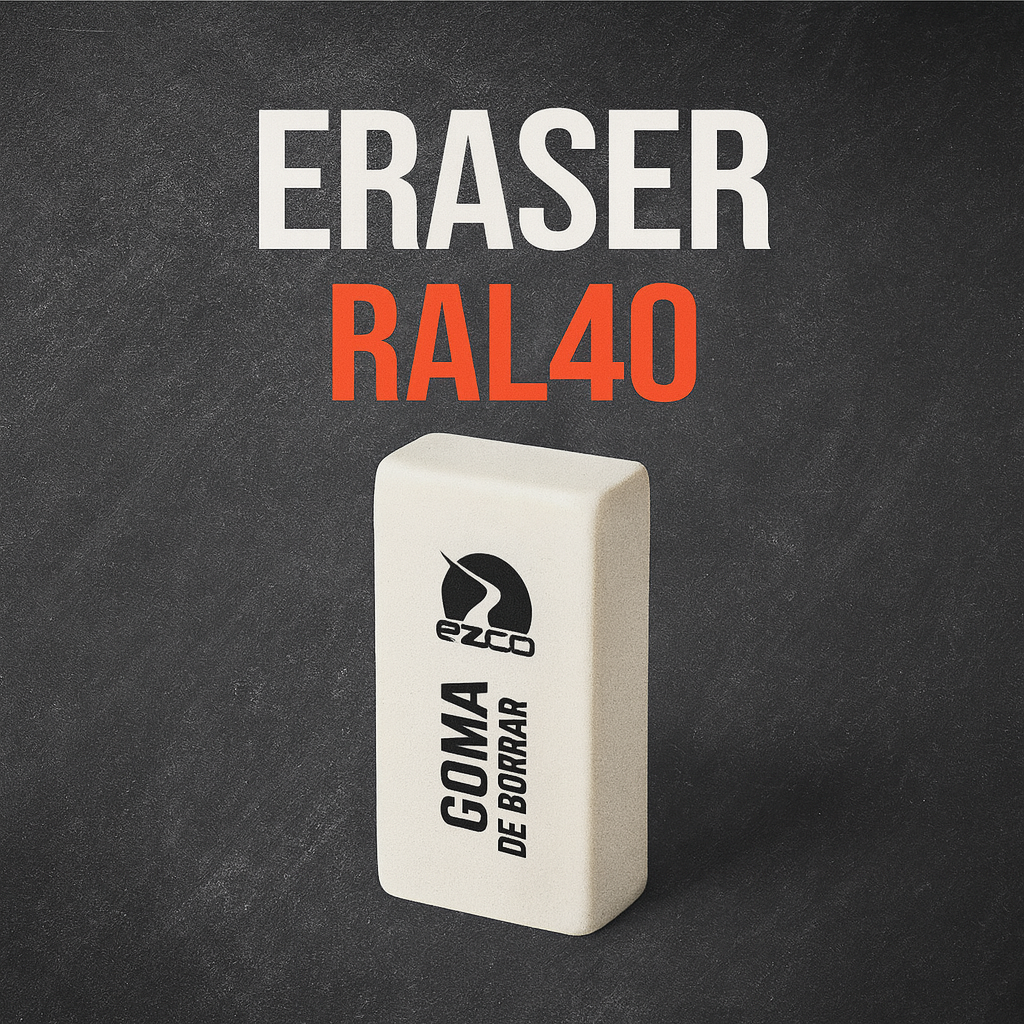 GOMA DE BORRAR X40 EZCO RAL40 23111