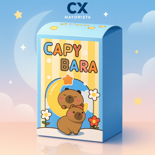 CAJA MISTERIOSA SORPRESA CAPYBARA 2025-3-4