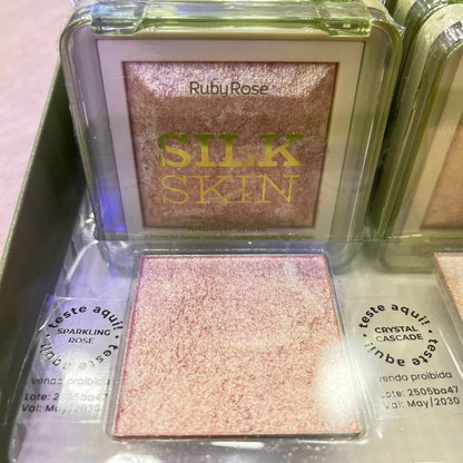 ILUMINADOR HIGHLIGHT SILK SKIN RADIANT SHINE RUBYROSE G2 HB-F1600