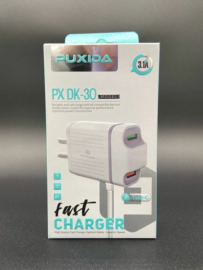 FAST CHARGER TYPE C PUXIDA DK-30