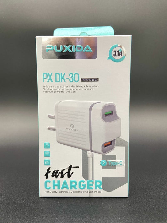 FAST CHARGER TYPE C PUXIDA DK-30