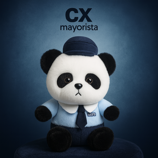 PELUCHE PANDA DE POLICIA 23CM 2062-9
