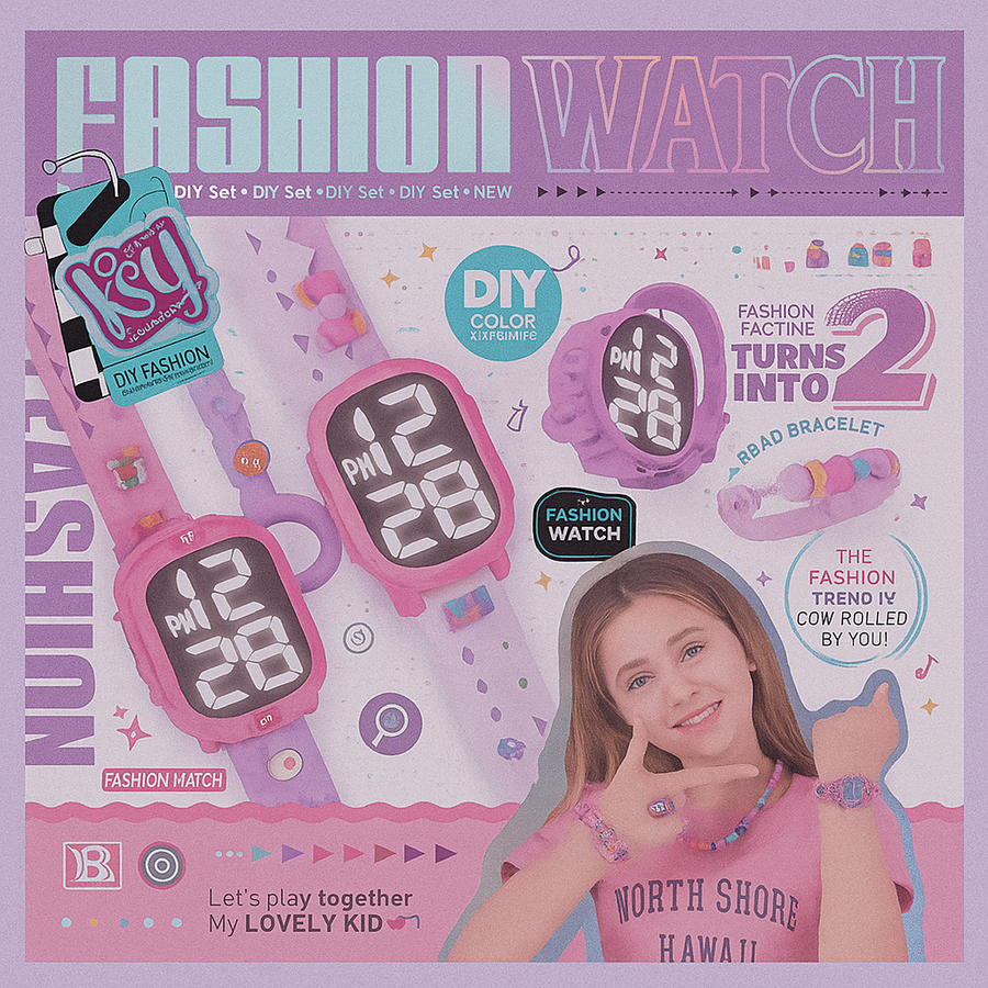 KY DIY FASHION WATCH 25129