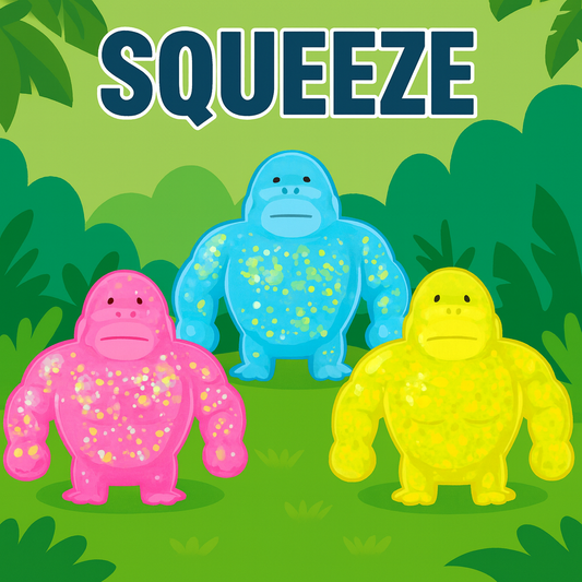 SQUISHY TOY GORILA COLORIDO 2799-41