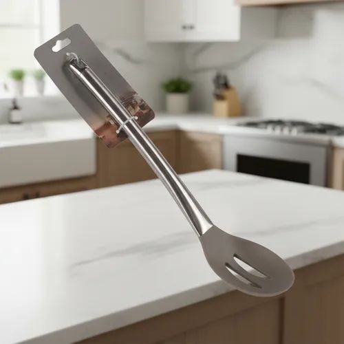 CUCHARA RANURADA GRIS SKIT TITCHEN TOOLS GK046