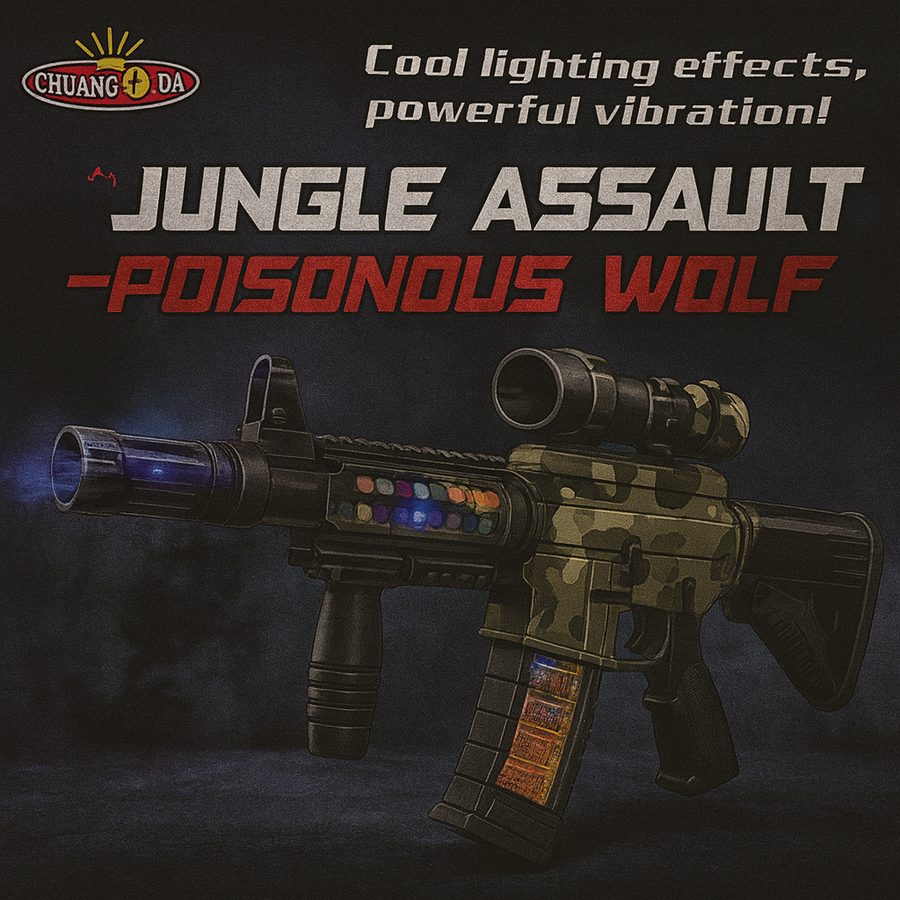TOYS AMETRALLADORA C/LUZ 25133-200PC