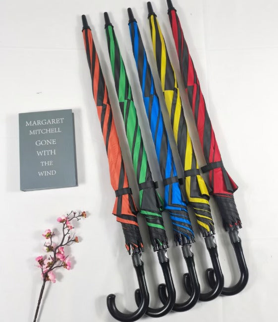 PARAGUAS DE MANGO LARGO C/BOTON 7514