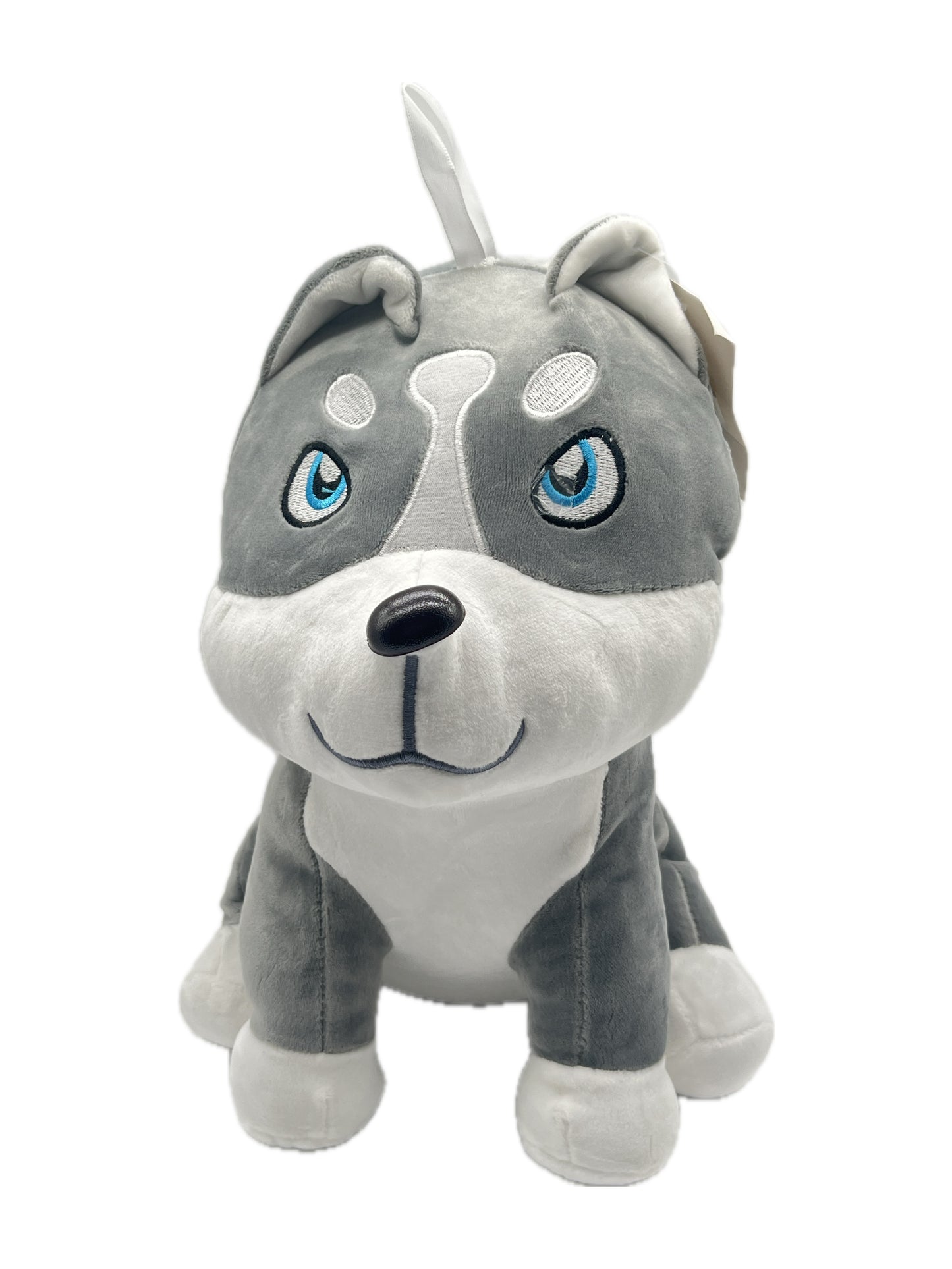 MUNECO PERRO SIBERIANO SENTADO TY34