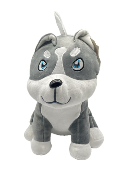 MUNECO PERRO SIBERIANO SENTADO TY34