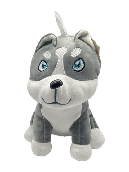 MUNECO PERRO SIBERIANO SENTADO TY34