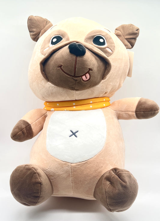 MUNECO PERRO CON BUFANDA TY44 STF-014