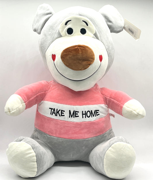 MUNECO PERRO TAKE ME HOME TY80