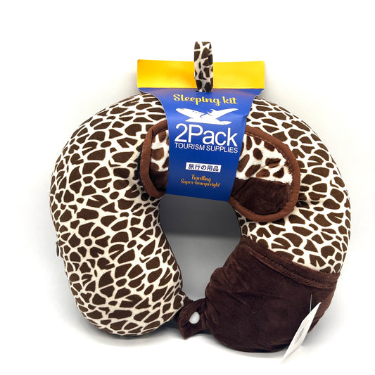 ALMOHADA DE VIAJE CON CUBRE OJO STT-001 TY97