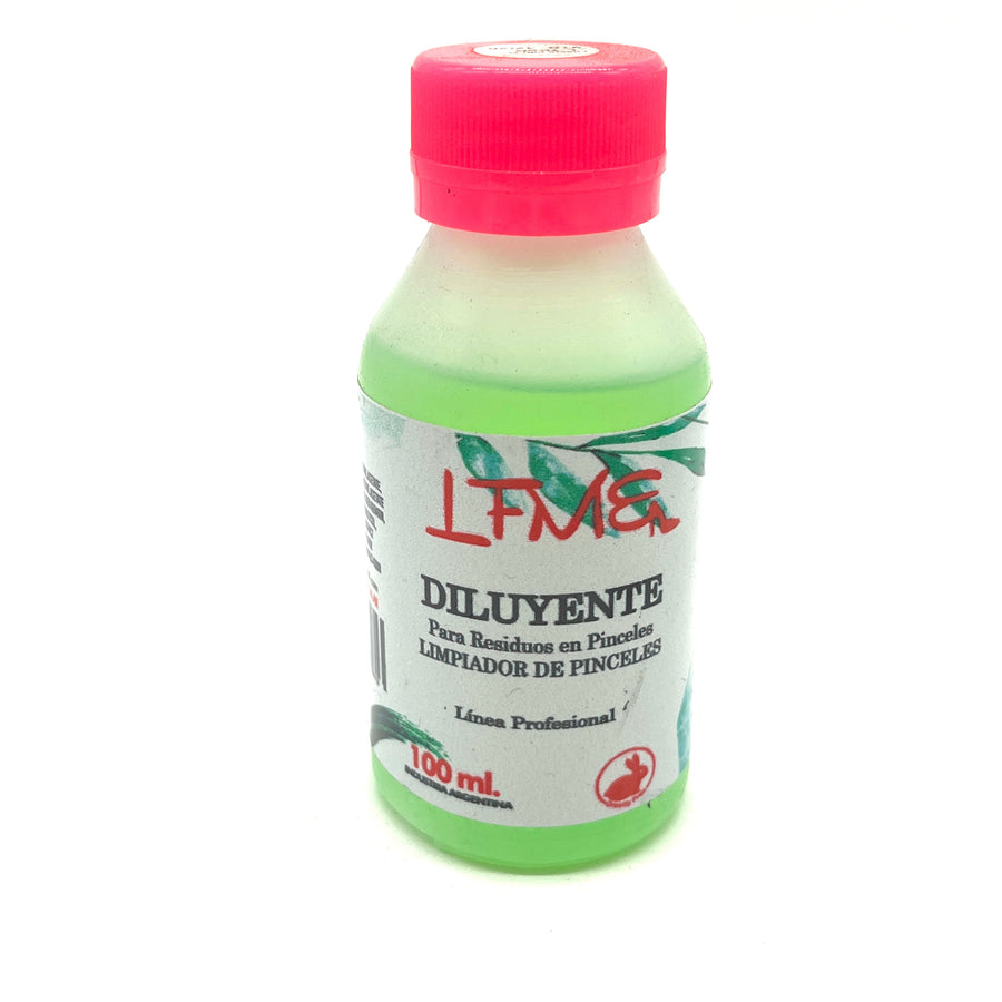 DILUYENTE LIMPIADOR DE PINCELES 100ML LFME